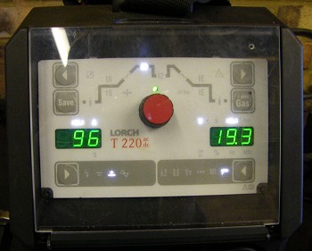Lorch T220 Control Panel