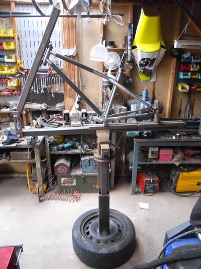 mig welding bicycle frames