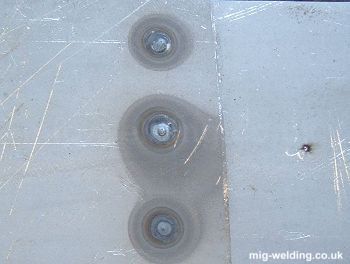 Plug weld penetration