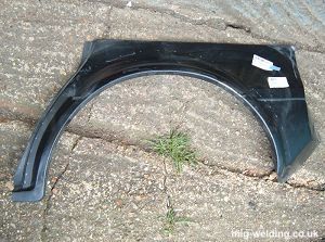 Bmw wheel arch rust repair #6
