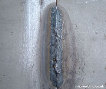 Penetration for 2mm sheet weld