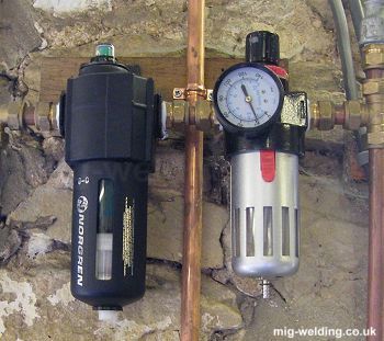 Filter and regulator