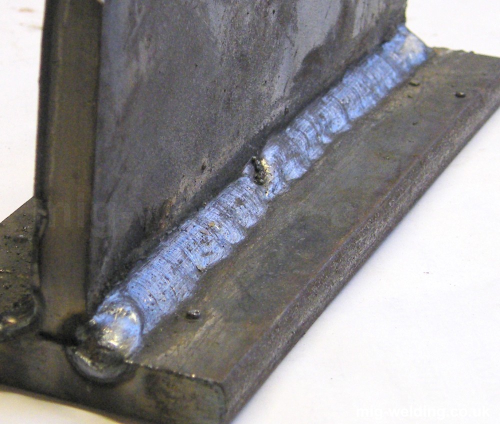 Preventing weld undercut