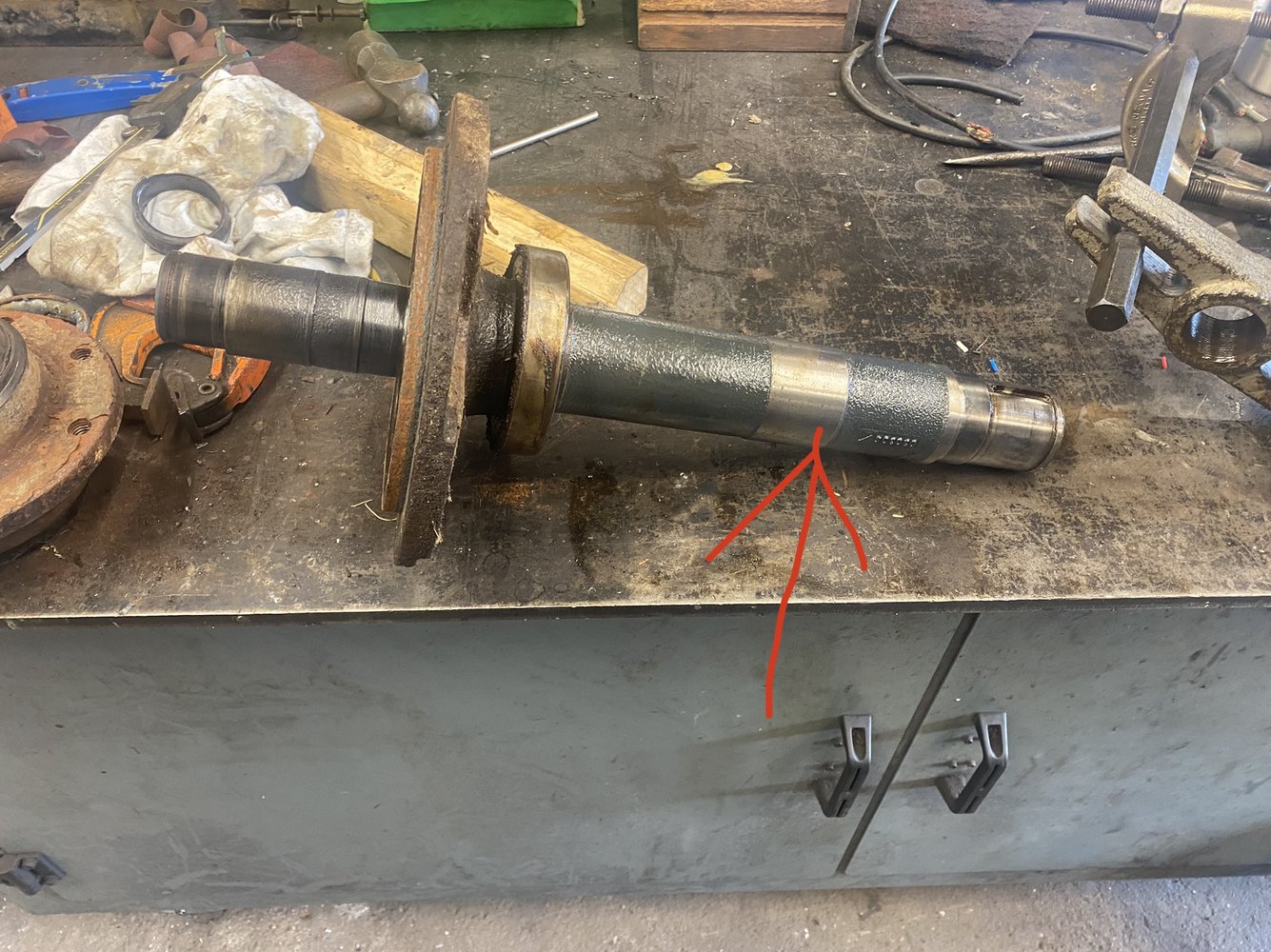 Shaft repair ideas MIG Welding Forum