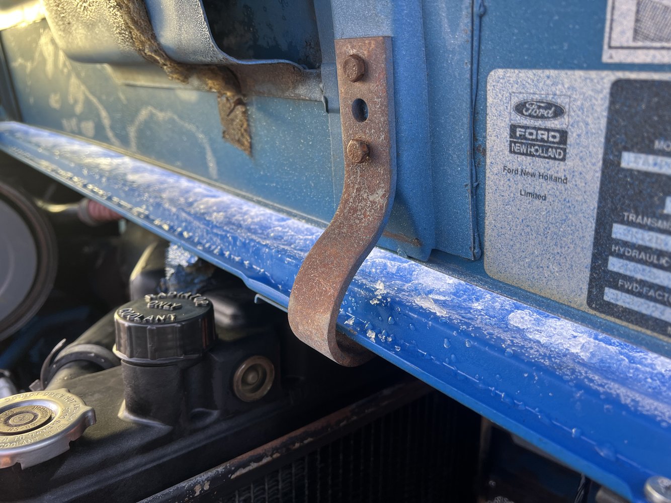 Tractor hinge modification MIG Welding Forum