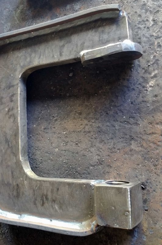 6. Clamp welded up 20150630_145221.jpg