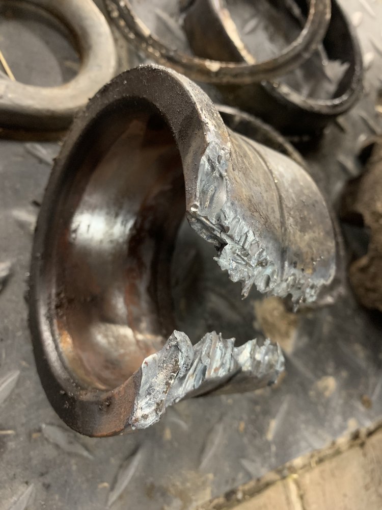 SAF trailer axle bearing seized to stub | MIG Welding Forum