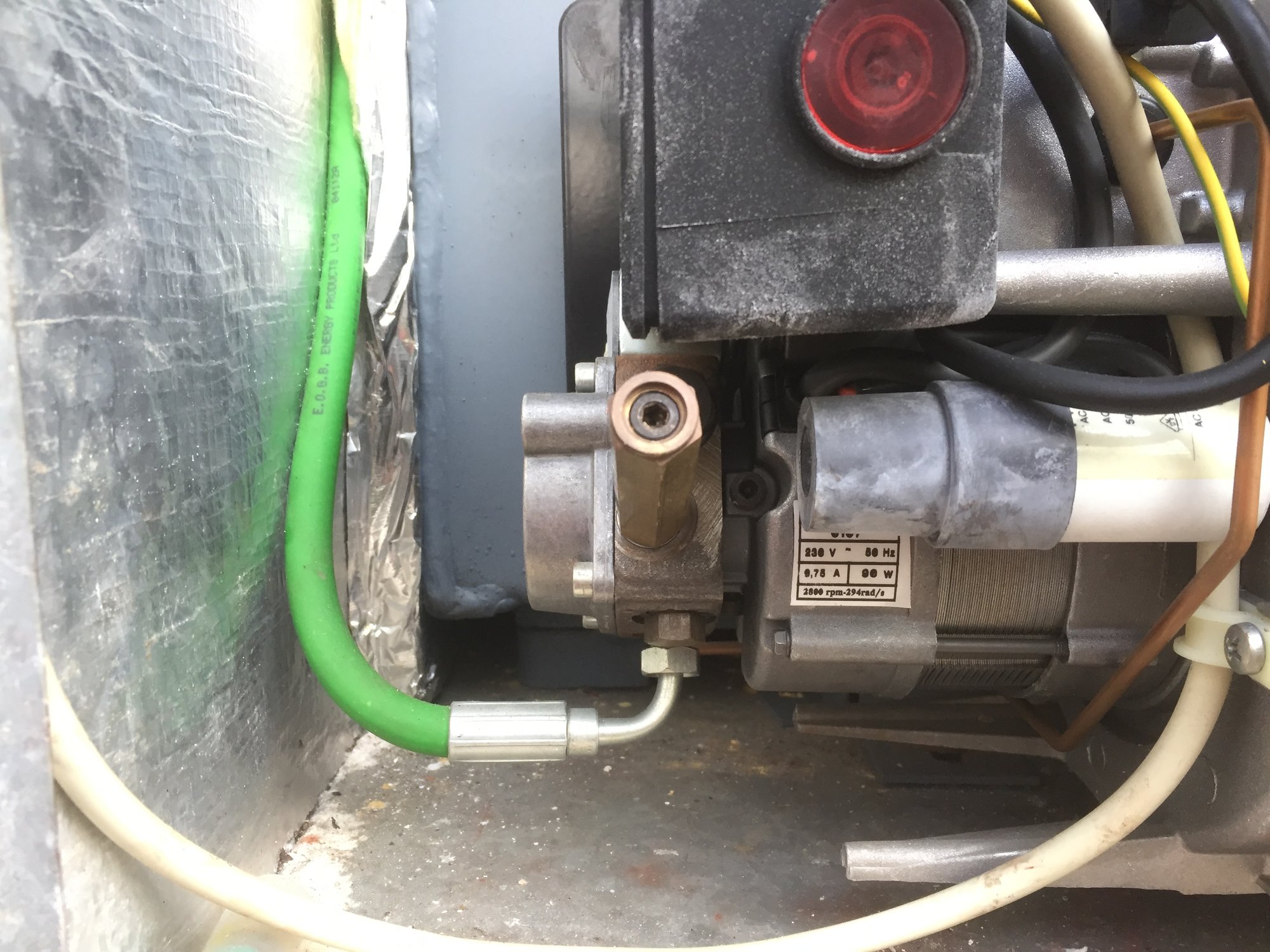 Boiler ran out of oil MIG Welding Forum
