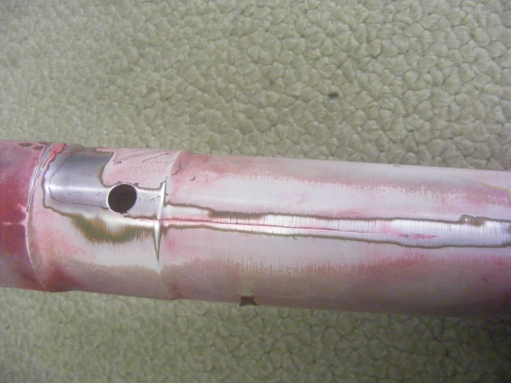 Aluminium motorbike frame repair MIG Welding Forum