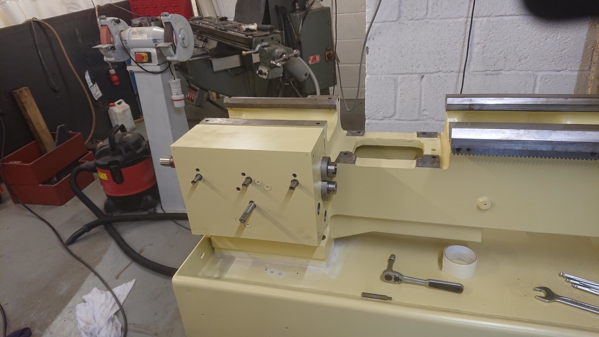 Feed Gearbox Fitted.JPG