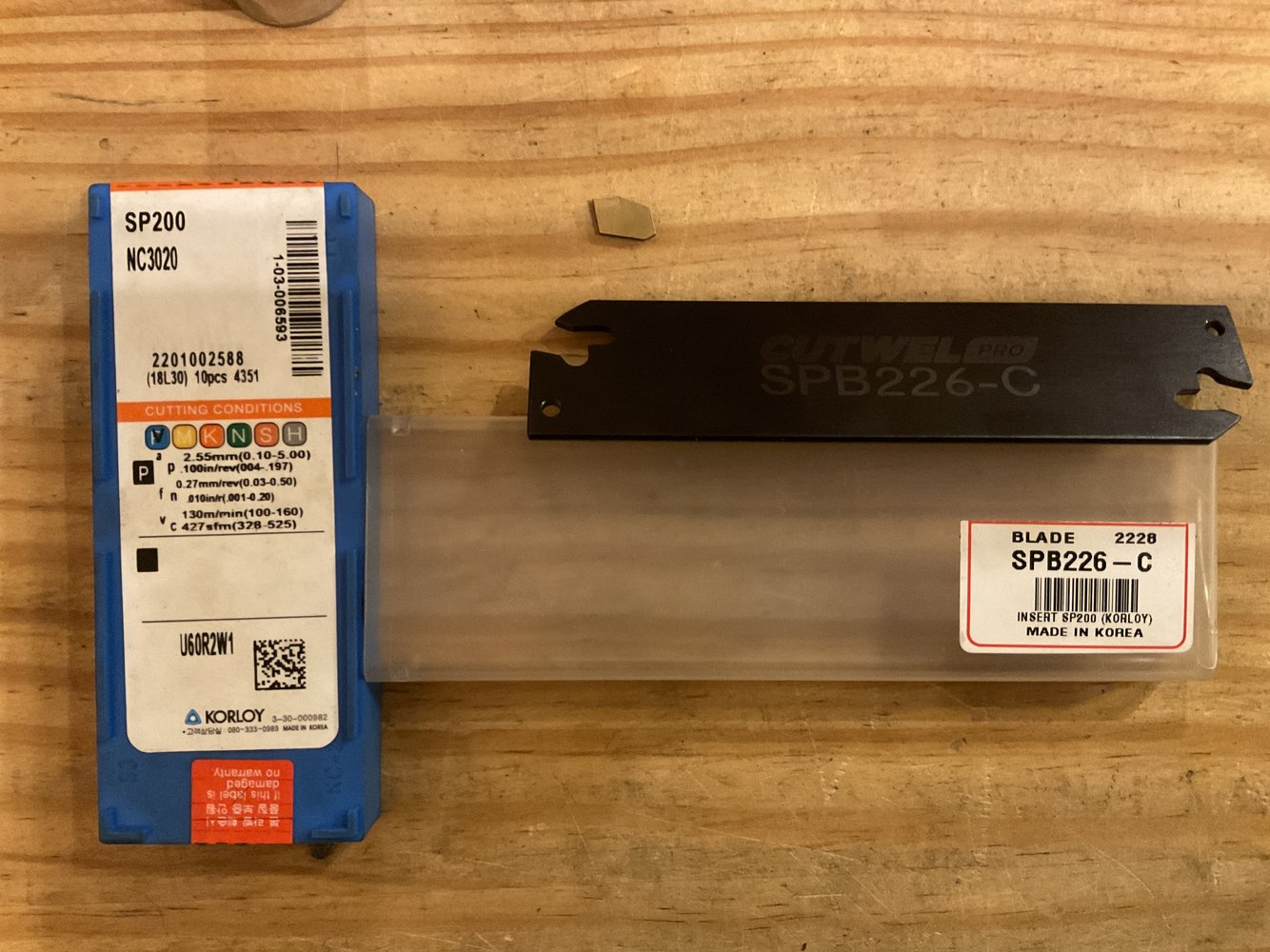 Parting tool MIG Welding Forum