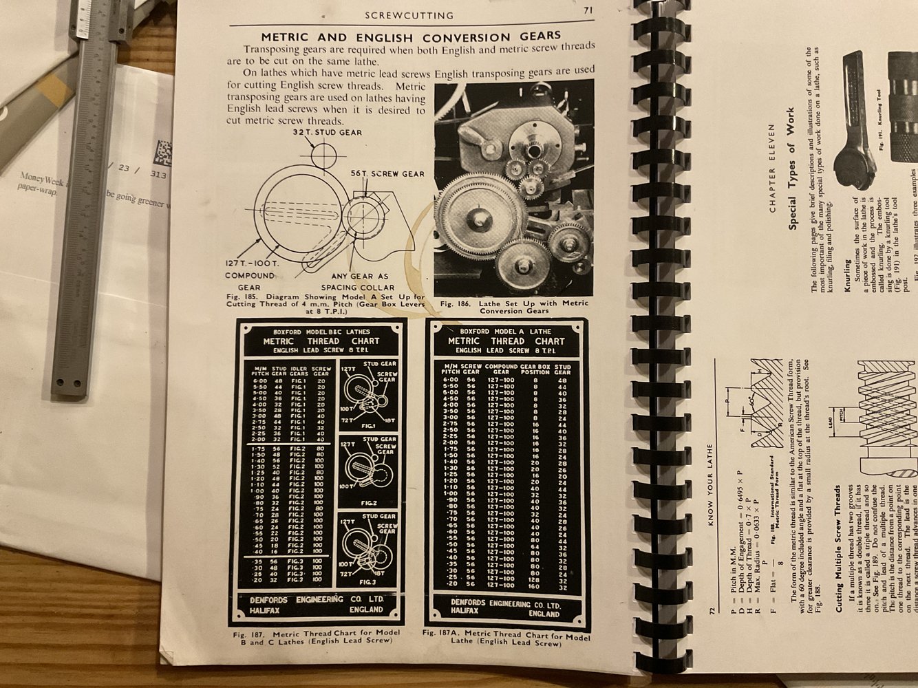 Metric threads, imperial lathe MIG Welding Forum
