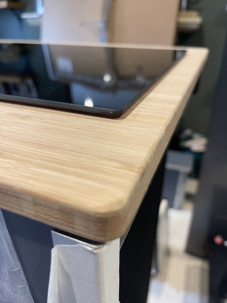 Flush fitting hob into bamboo worktop MIG Welding Forum