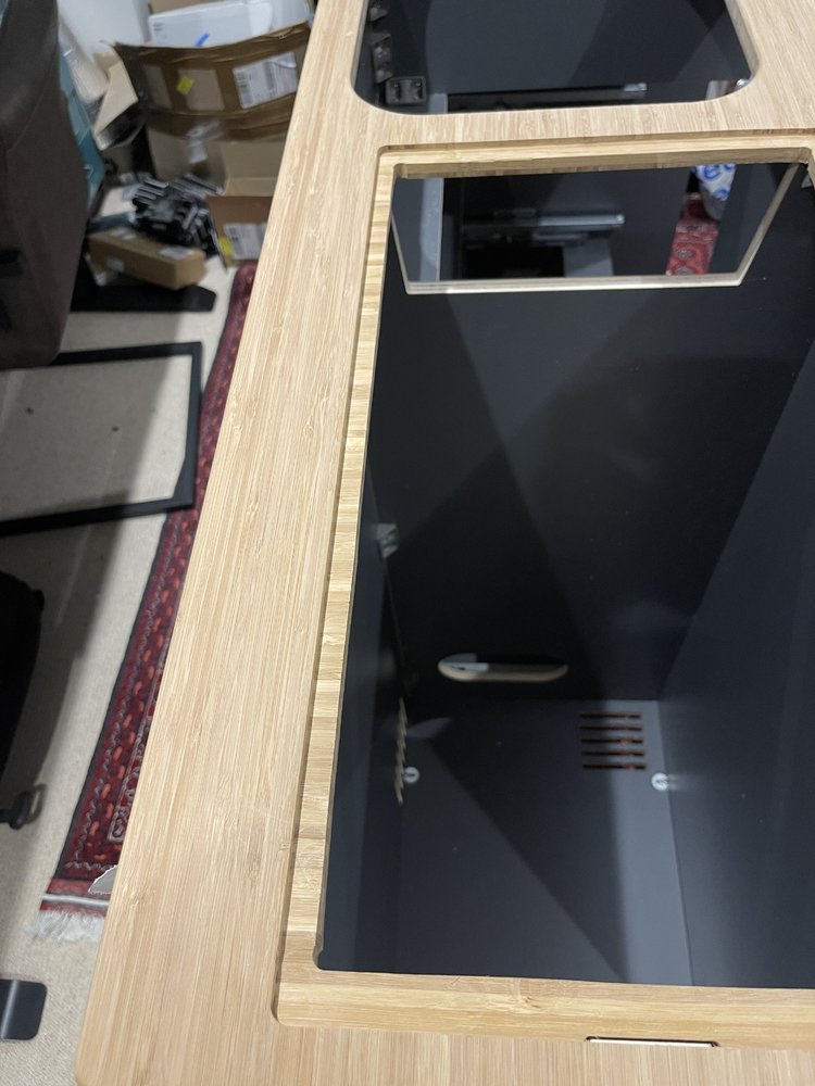 Flush fitting hob into bamboo worktop MIG Welding Forum