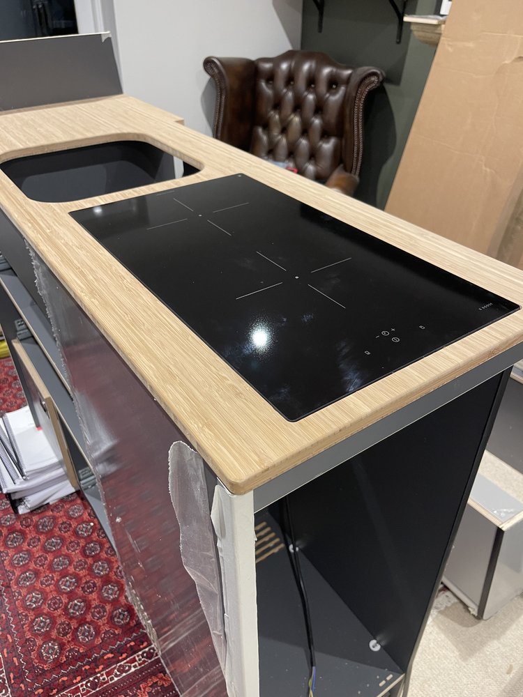 Flush fitting hob into bamboo worktop MIG Welding Forum