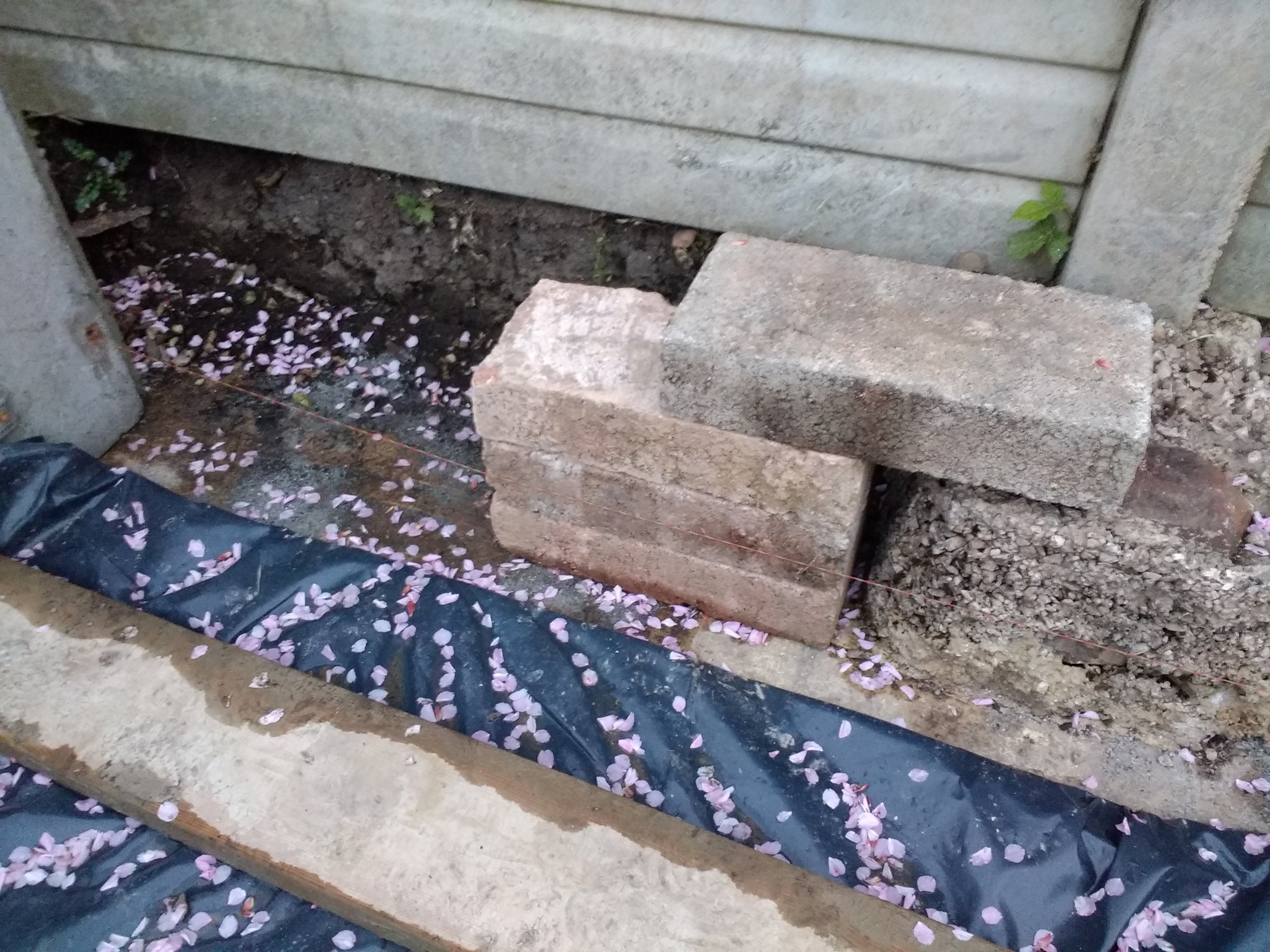 Mortar mix for retaining wall? MIG Welding Forum