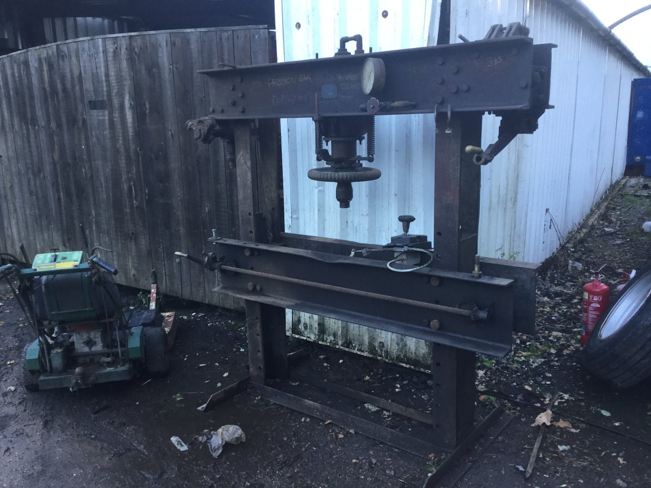 Press pressure gauge calibration | MIG Welding Forum
