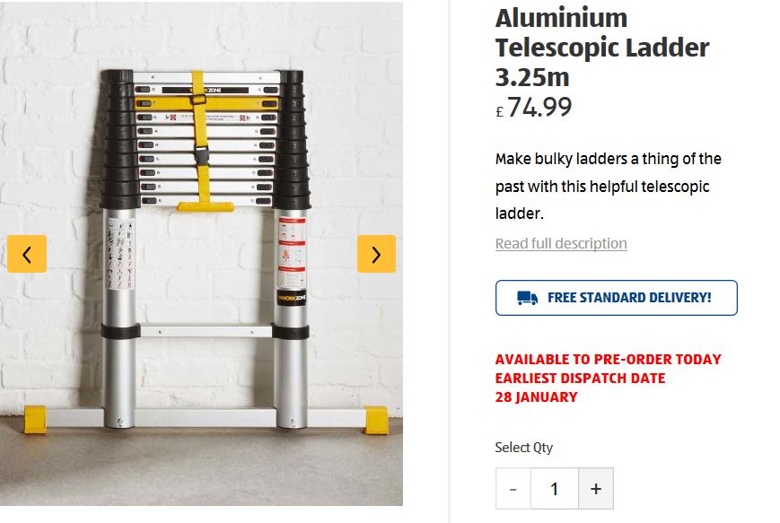 Telescopic Ladders Good Bad and the Ugly MIG Welding Forum