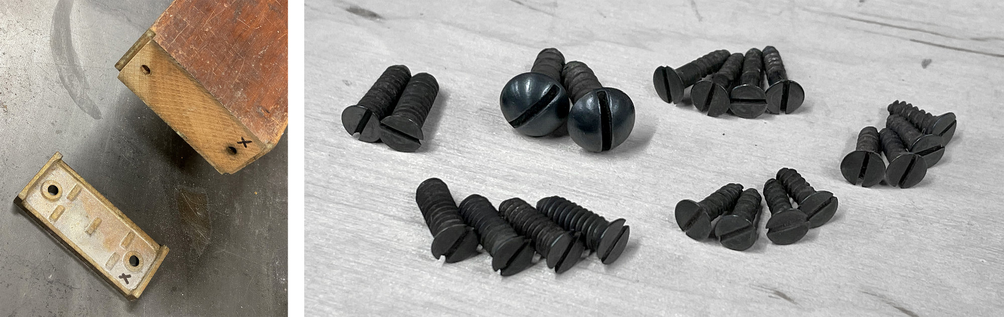 level-end-cap-and-cleaned-screws.jpg
