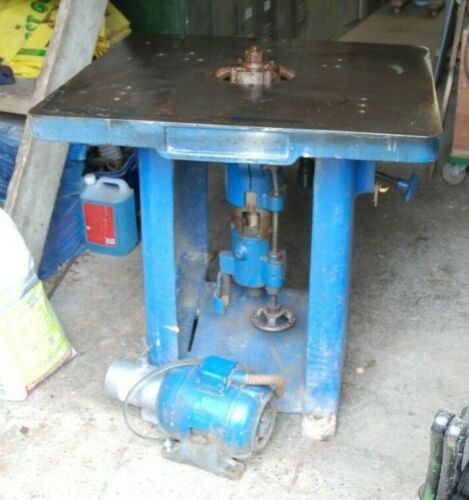 Old Spindle Moulder its no exactly metal work but it is in a way