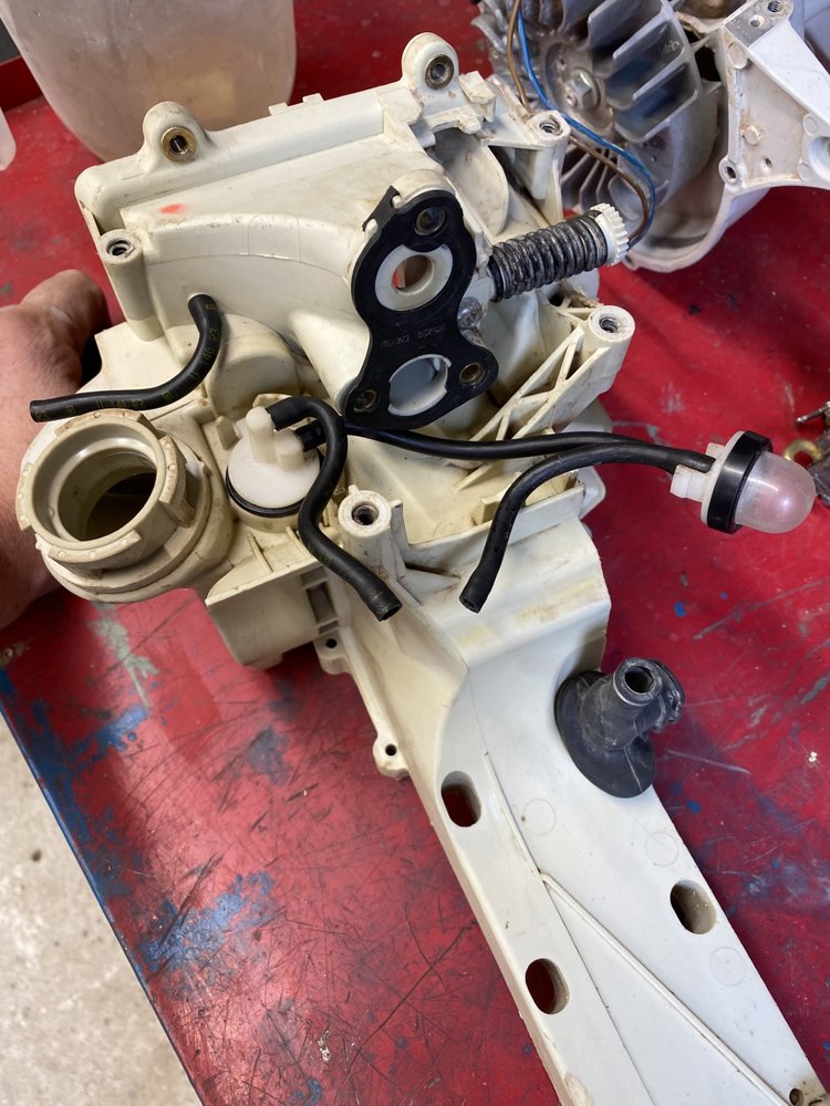 Stihl TS410 primer bulb not working MIG Welding Forum