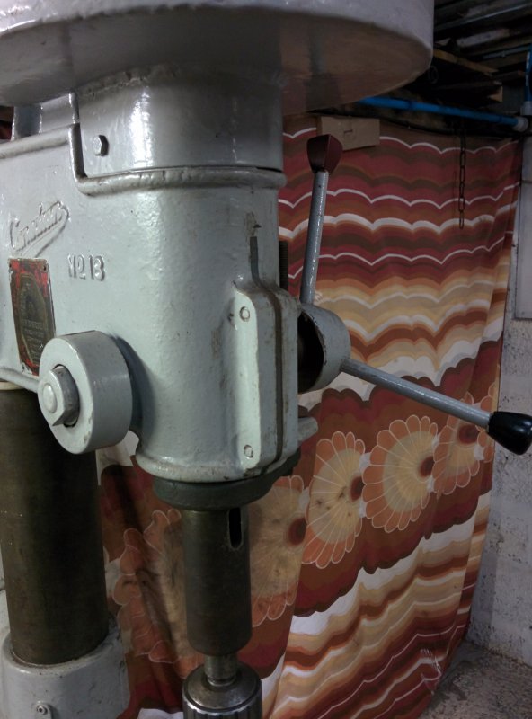 Wobble in drill press? MIG Welding Forum