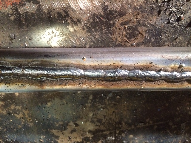 Flipping heck! I can stick weld(*)!