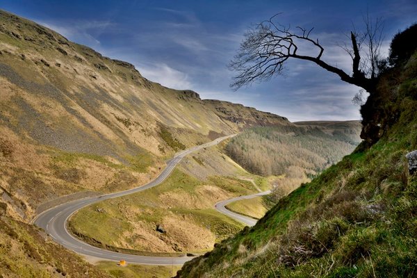 Bwlch from the Nant y Moel side.jpg