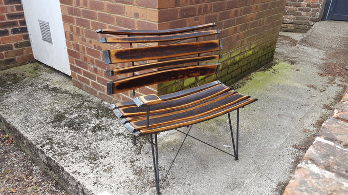 Oak And 12mm Rod Bench Seat For My Mum Mig Welding Forum
