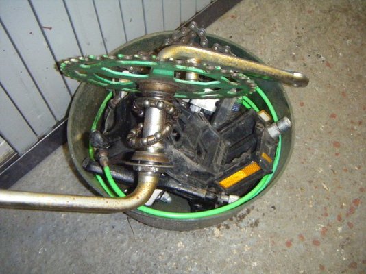 mig welding bicycle frames