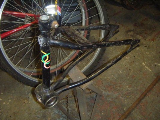 mig welding bicycle frames
