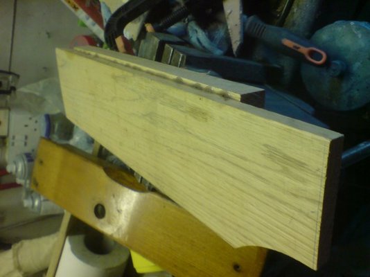 112 old pillar cover and new one taking shape.jpg