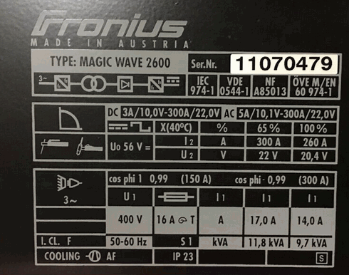 Typenschild Magicwave 2600.gif