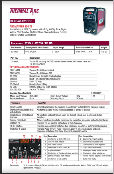 Thermal Arc 250 TE Brochure.png