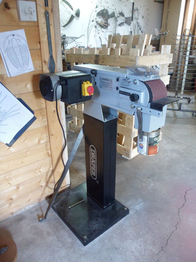 Draper belt linisher first impressions. | MIG Welding Forum