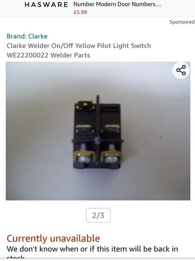 Clarke 90EN switch broken | MIG Welding Forum