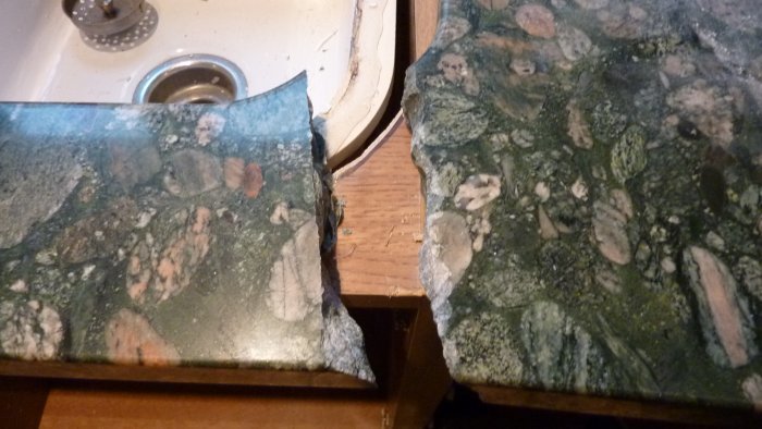 Repairing Cracked Granite Kitchen Work Surface Mig Welding Forum