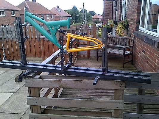 bike welding jig