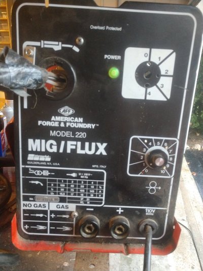 American Forge and Foundry model 220 Mig/Flux | MIG Welding Forum
