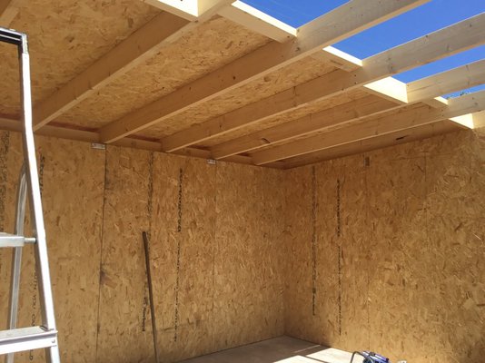 11m osb okay for shed roof? | MIG Welding Forum