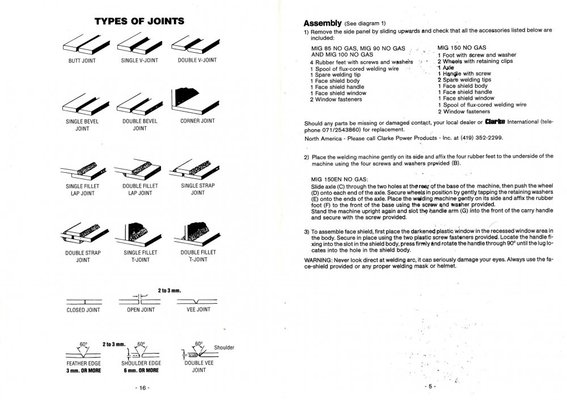Clarke Turbo 150en Manual Here Mig Welding Forum