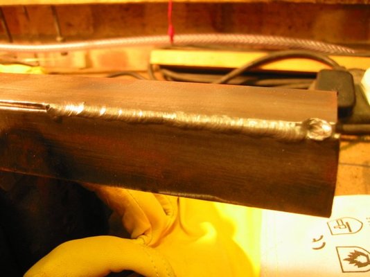 First weld of 2 point 5 mm mild at 80 amps.jpg