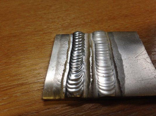 dull and grainy looking weld bead. | MIG Welding Forum