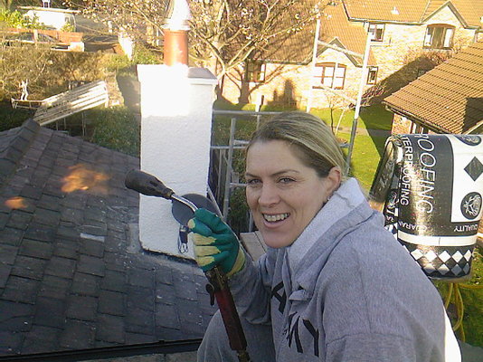 Out working with the lads, 2008.jpg