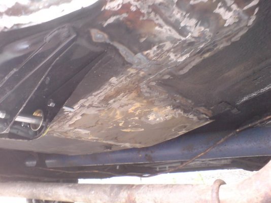 26 near side front spring hanger fitted and floor repaired 3.jpg