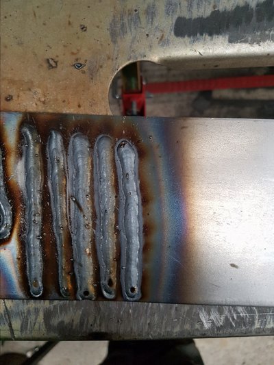 Weld beads high | MIG Welding Forum