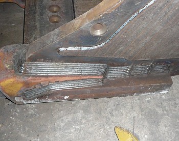 Multiple pass weld