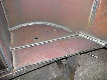Weldox welded using MIG process