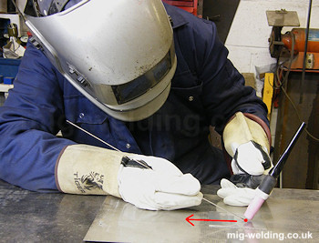 TIG Welding Body Position